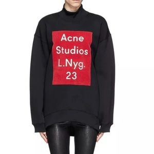 Acne Studios Beta Flock Turtleneck Sweater